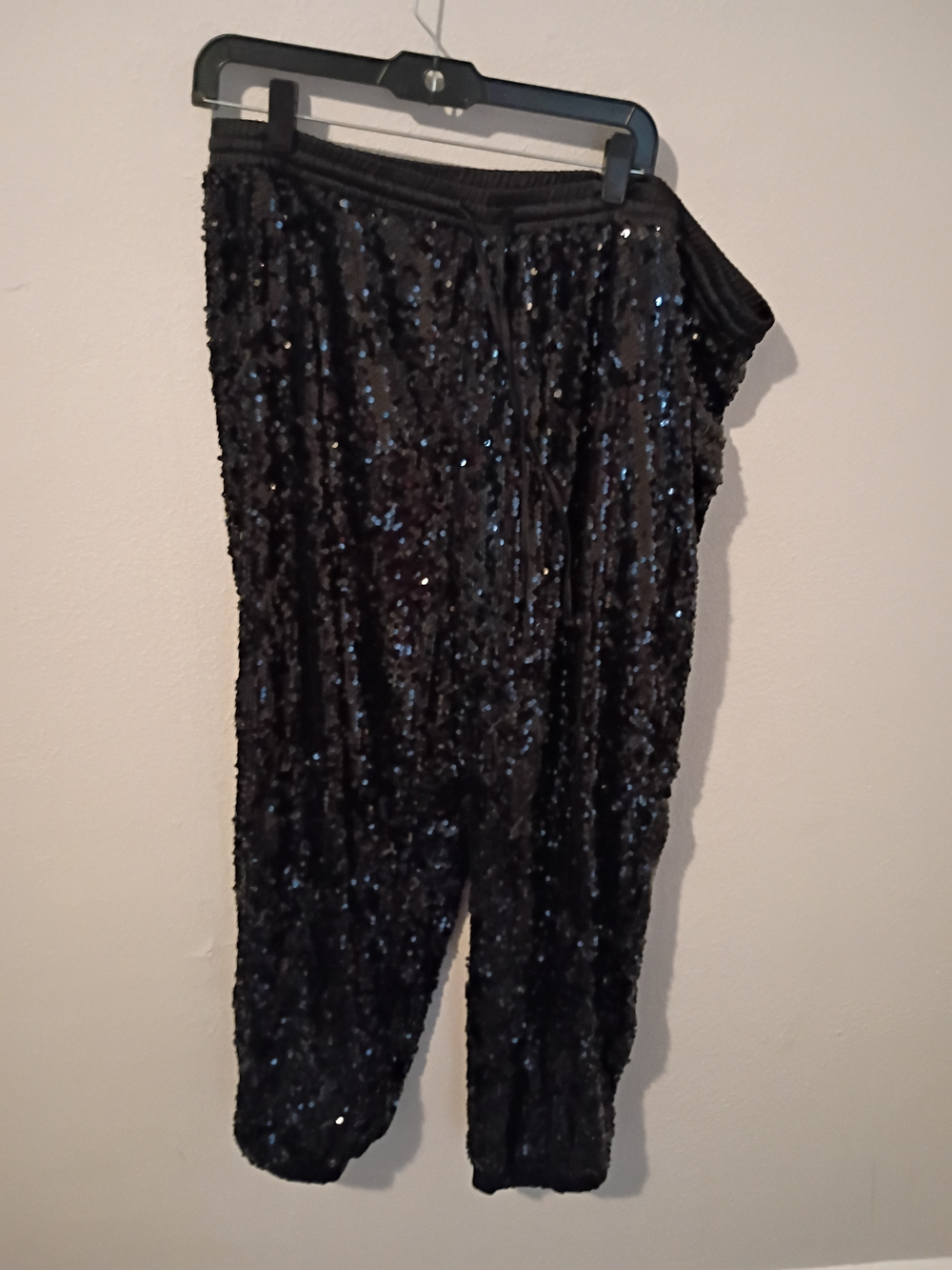 Vera Wang Black Elastic Waist Pants